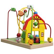 Lelin toys Дървен лабиринт, Ферма