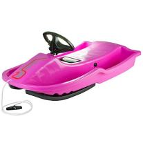 Stiga Шейна с кормило SNOWPOWER розова