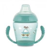 CANPOL Нетечаща чаша с дръжки 230 мл 9+м TOYS ТЮРКОАЗ 56/502