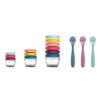 BABYMOOV КОМПЛЕКТ КУПИЧКИ ЗА ХРАНА С ЛЪЖИЧКИ 