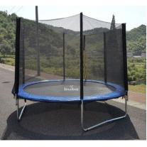 Детски батут Buba 8FT (244 cm) с външна мрежа и стълба