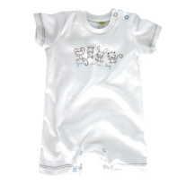 For Babies Дафра-ДГ - Бебешко гащеризонче с къс ръкав