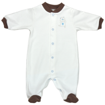For Babies Дафра-ДГ - Бебешко гащеризонче с предно закопчаване