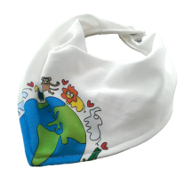 For Babies Дафра-ДГ -Бебешки лигавник бандана