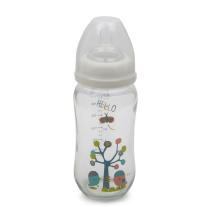Cangaroo Стъклено шише за хранене с широко гърло 240 ml - B0468