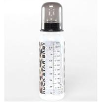 Rock Star Baby бебешка бутилка 250ml Zebra
