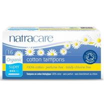 Natracare - Био тампони Супер с апликатор, 16 бр.