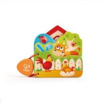 Hape Бебешка книжка с домашни животни