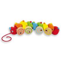Играчка за дърпане Гъсеница Andreu toys