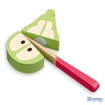 Комплект за рязане - Плодове Andreu toys