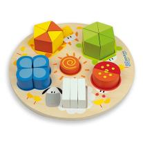 Пъзел Цифри, форми и цветове Andreu toys 