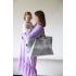 CHILDHOME Чанта За Принадлежности Family Bag Сиво Бяло CHILDHOME Чанта За Принадлежности Family Bag Сиво Бяло