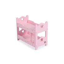 Moni Toys дървено двуетажно легло за кукли A003