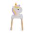 Moni Toys дървена маса с два стола UNICORN Moni Toys дървена маса с два стола UNICORN