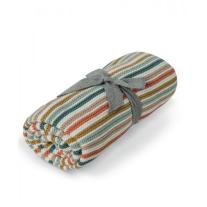 Mamas & Papas Плетено одеяло 70х90см Multi Stripe