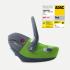 Swandoo Стол за кола Swandoo Albert i-Size (0-13 кг), Lime&Sesame Grey