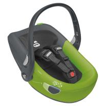 Swandoo Стол за кола Swandoo Albert i-Size (0-13 кг), Lime&Sesame Grey