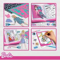 Творчески комплект, Lisciani, Barbie, 2 в 1 раница с комплект за рисуване