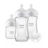 Комплект за бебе Philips AVENT с 3 стъклени шишета за хранене Natural Response Комплект за бебе Philips AVENT с 3 стъклени шишета за хранене Natural Response