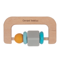 Чесалка от дърво и силикон Canpol babies