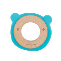 Чесалка от дърво и силикон Canpol babies Bear