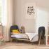 Tutti Bambini Cozee XL Junior Bed & Sofa Oak/Liquorice, легло близо до мен, трансфсформиращо се в стандартно легло и диван Tutti Bambini Cozee XL Junior Bed & Sofa Oak/Liquorice, легло близо до мен, трансфсформиращо се в стандартно легло и диван