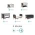 Tutti Bambini Cozee XL Junior Bed & Sofa Oak/Liquorice, легло близо до мен, трансфсформиращо се в стандартно легло и диван Tutti Bambini Cozee XL Junior Bed & Sofa Oak/Liquorice, легло близо до мен, трансфсформиращо се в стандартно легло и диван