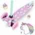 Детски тротинетка MoMI WEENDY purple unicorns Детски тротинетка MoMI WEENDY purple unicorns