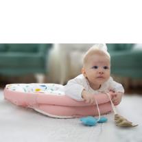 Babyjem Бебешко гнездо 3 в 1 Дино Розово