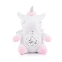 Chipolino плюшена играчка с проектор и музика еднорог