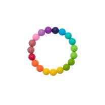 Biberschatz гривна за чесане на зъбки Regenbogen