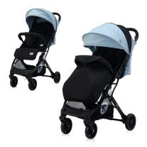 LORELLI Количка FIORANO с покривало Black&Silver BLUE