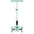 Сгъваема тротинетка със светещи колела Globber Junior Fantasy Lights Ментово зелена