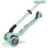 Сгъваема тротинетка със светещи колела Globber Junior Fantasy Lights Ментово зелена