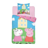 Detexpol Спален комплект за детско легло (2 части) PEPPA 160X200CM + 80X70CM