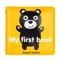 Canpol Мека гумена книжка за игра със свирка 6м+
