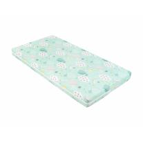 KIKKA BOO Матрак Fantasia Plus 60x120x8см Clouds Mint