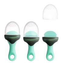 BOON Pulp силиконова дъвкалка с отвори за хранене Mint B11414