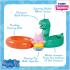 TOMY Toomies Peppa Pig Джордж с лодка Динозавър E73106D