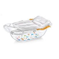 BabyJem мултифункционална подложка за вана BUBBLE BABY BATH TUB NET WHITE