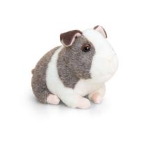 Keel Toys, Плюшена играчка, Морско свинче със звук, 16 см сиво