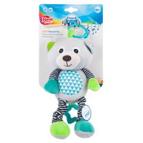 Canpol Мека музикална играчка BEARS, 0м+, сива 68/053_gry