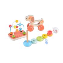 Moni Toys ДЪРВЕН СЕТ С ИГРАЧКИ 2203
