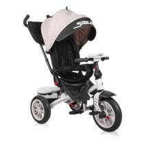 LORELLI Триколка със сенник и въртяща се седалка SPEEDY Ivory&Black