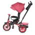LORELLI Триколка със сенник и въртяща се седалка SPEEDY Red&Black LORELLI Триколка със сенник и въртяща се седалка SPEEDY Red&Black