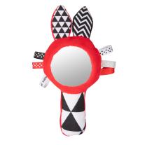 Canpol Мека контрастна играчка със свирка и огледало SENSORY TOYS