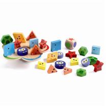 Djeco - Дървена образователна игра за баланс