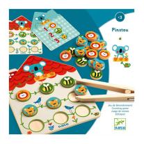 Djeco - Дървена образователна игра - Pinstou