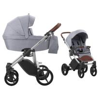 Bebetto Бебешка количка 2в1 Bebetto Luca Pro - еко кожа S12