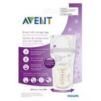AVENT Торбички за съхранение на кърма